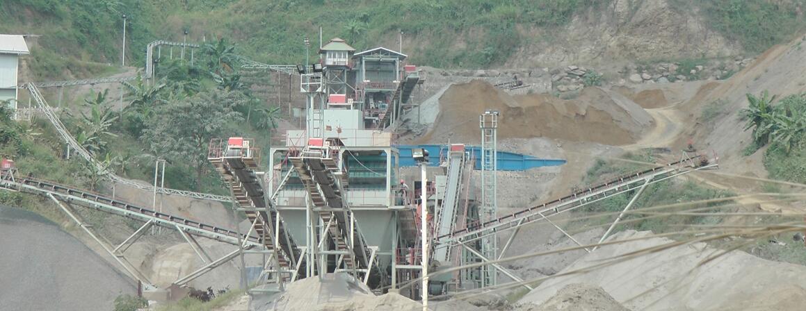 印度尼西亞450t/h建筑用骨料生產(chǎn)線 - 現(xiàn)場圖片