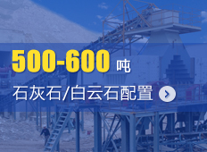 時產(chǎn)500-600噸石灰石/白云巖砂石骨料生產(chǎn)線