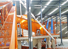 裝備大連某商砼項(xiàng)目混凝土用砂石骨料生產(chǎn)線