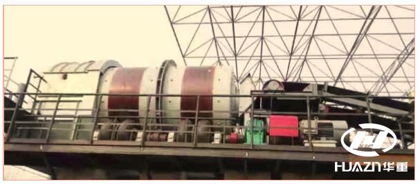 鋼渣生產(chǎn)線現(xiàn)場