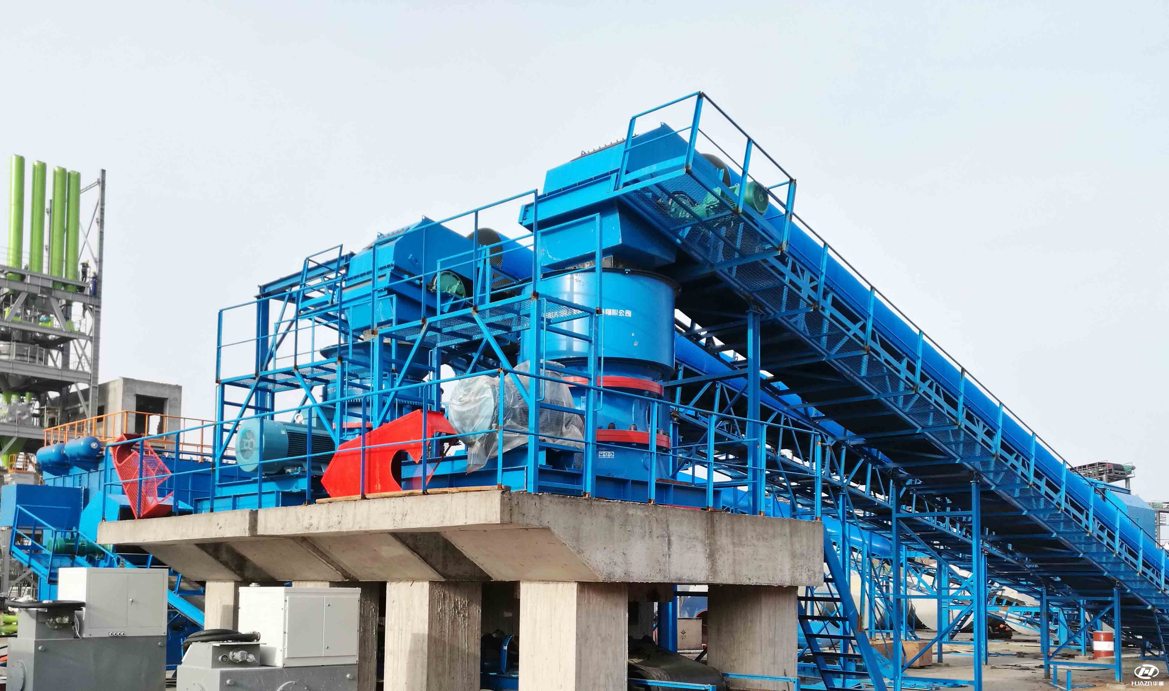 石灰石制砂生產(chǎn)線