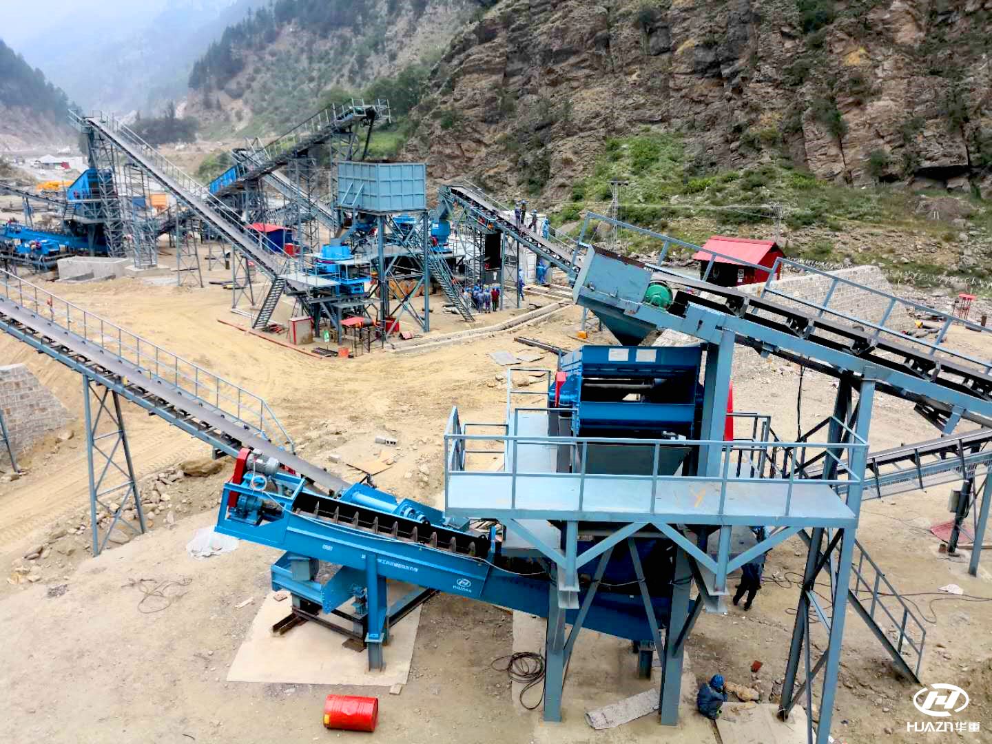 骨料生產(chǎn)線系統(tǒng)