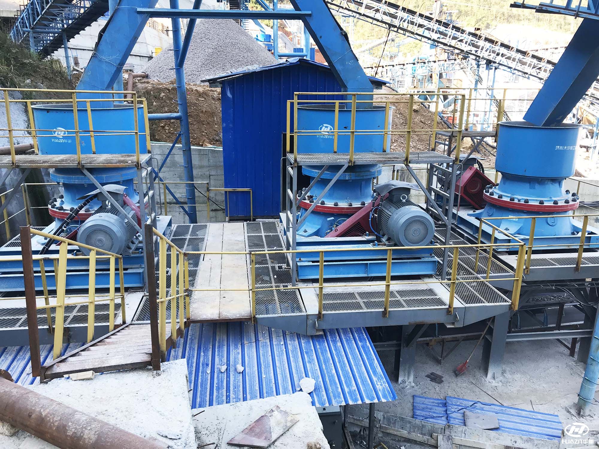 圓錐破碎機(jī)在福建水電站應(yīng)用