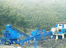 中鐵15局杭黃高鐵項目2×150t/h砂石骨料生產(chǎn)線