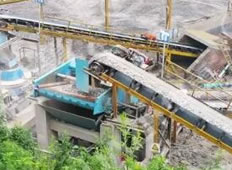 貴州角木塘水電站450t/h砂石骨料系統(tǒng)