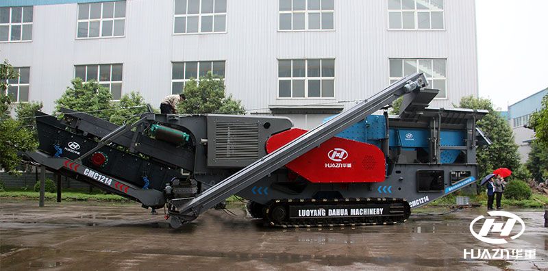 反擊式破碎機(jī)移動碎石機(jī)