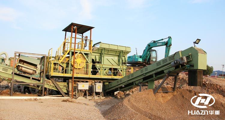移動式砂石骨料生產(chǎn)線