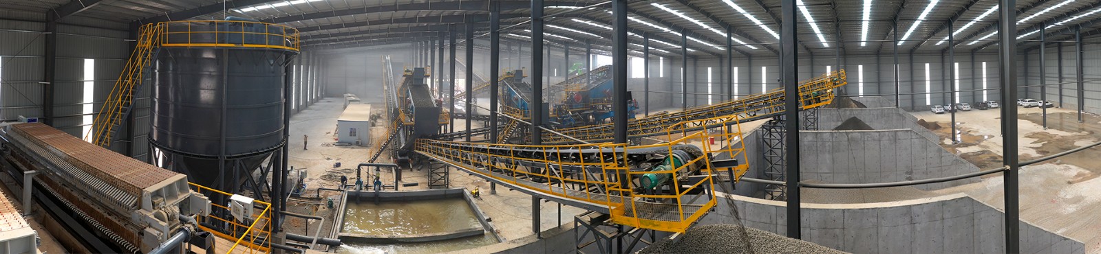 河南洛陽年160萬噸EPC河卵石生產(chǎn)線