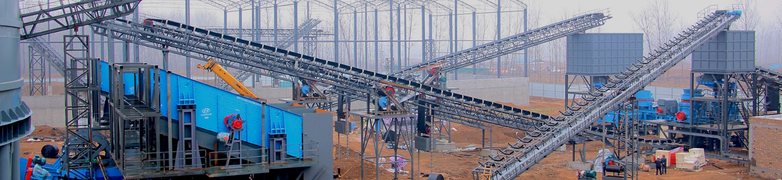 河南洛寧時產(chǎn)800噸EPC鵝卵石生產(chǎn)線項目