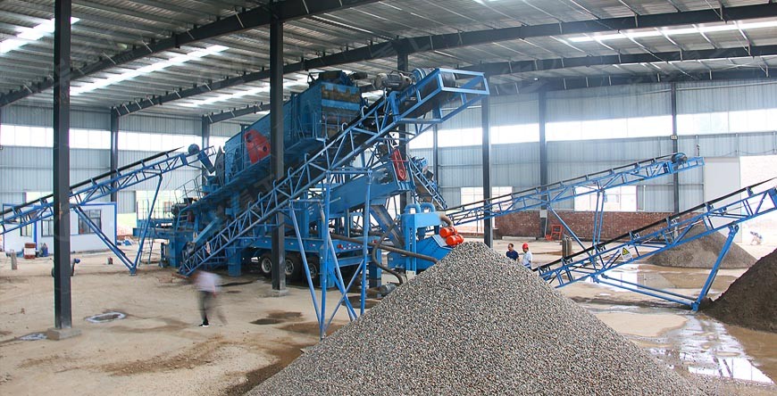 時(shí)產(chǎn)150噸鵝卵石生產(chǎn)線