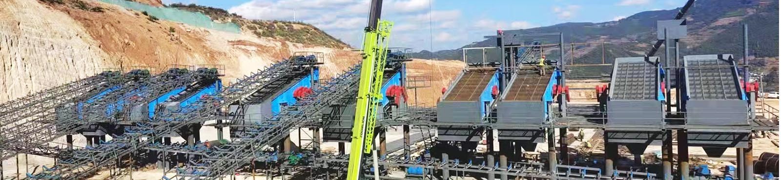 云南時(shí)產(chǎn)1000噸風(fēng)化石生產(chǎn)線