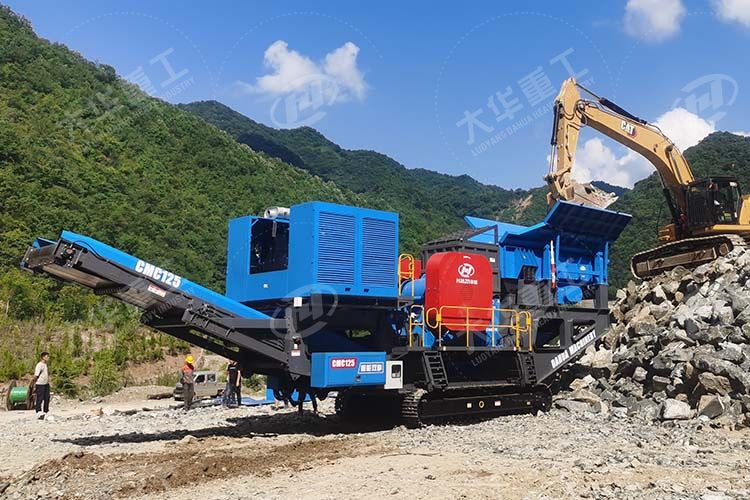 移動(dòng)碎石機(jī)