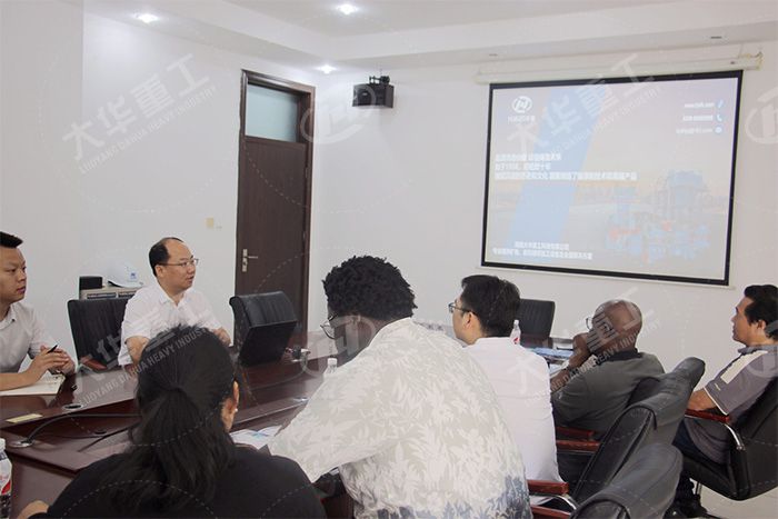 大華重工迎來非洲客戶，共謀合作新篇章